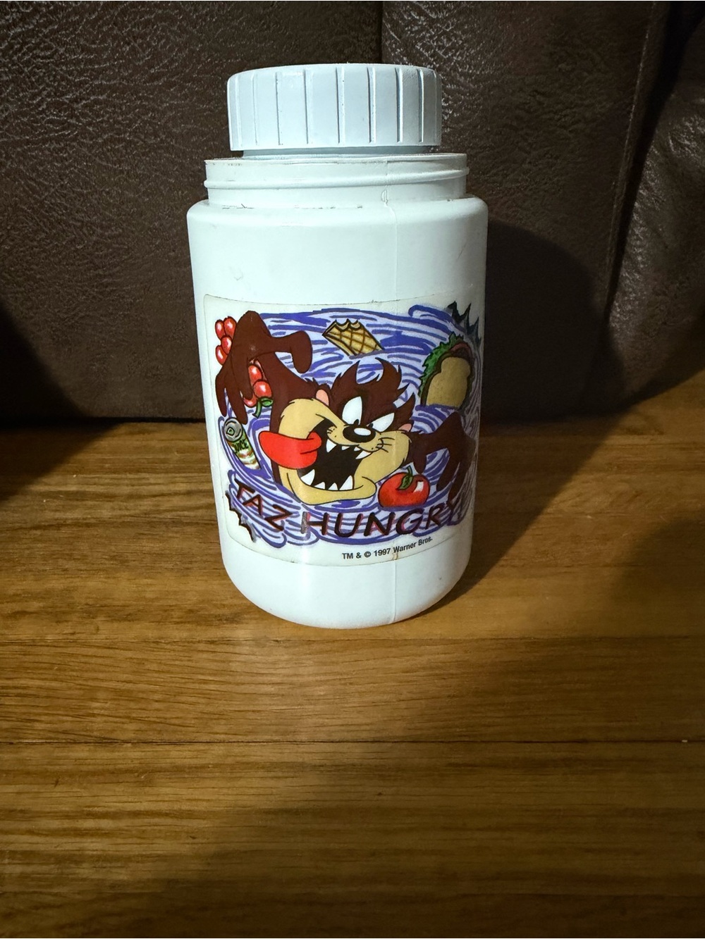 Vintage 1997 Warner Brothers Taz Thermos